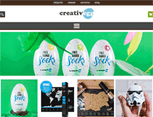 Tablet Screenshot of creativegg.com